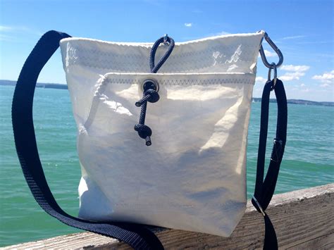 recycled sailcloth tote bags